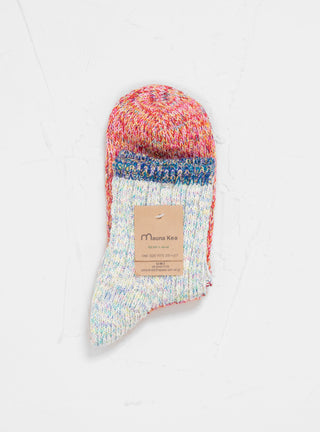 2 Point Switch Ripple Sock Red by Mauna Kea | Couverture & The Garbstore