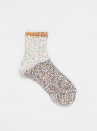 2 Point Switch Ripple Sock Grey by Mauna Kea | Couverture & The Garbstore