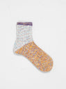 2 Point Switch Ripple Sock Yellow by Mauna Kea | Couverture & The Garbstore