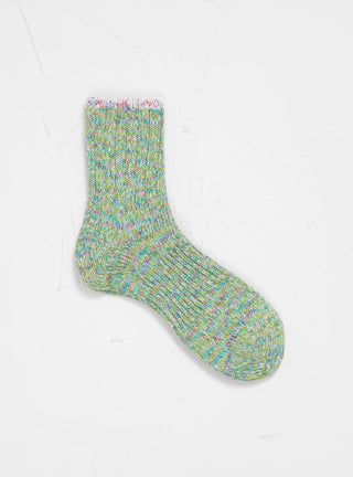 6 Colour Twister Sock Green by Mauna Kea | Couverture & The Garbstore