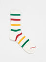 Switch Border Sock Green by Mauna Kea | Couverture & The Garbstore