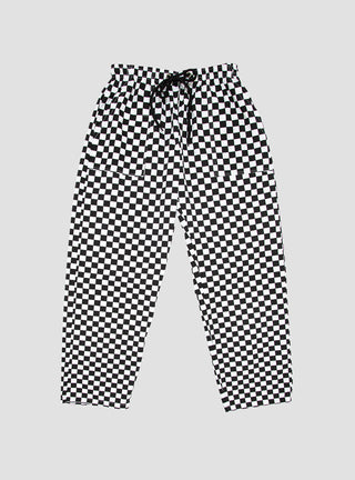 Classic Chef Pants Check Black & White by Service Works by Couverture & The Garbstore