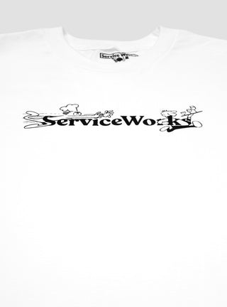 Chase T-Shirt White by Service Works by Couverture & The Garbstore