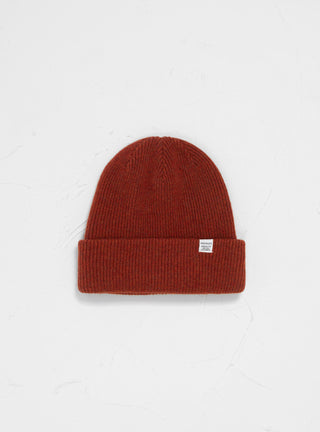 Norse Beanie Carmine Red by Norse Projects by Couverture & The Garbstore