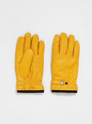Utsjo Elk Leather Prima Gloves Forest Yellow by Hestra | Couverture & The Garbstore