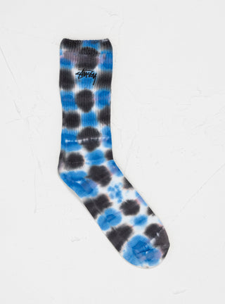Batik Dye Crew Socks Black by Stüssy | Couverture & The Garbstore