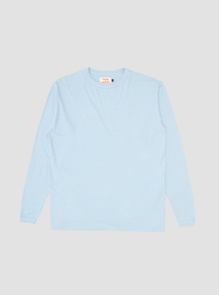 Haleiwa Long Sleeve T-Shirt Duck Egg Blue by Sunray Sportswear | Couverture & The Garbstore