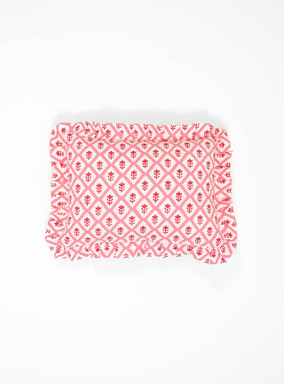 Frill Buti Cushion Pink by Molly Mahon by Couverture & The Garbstore