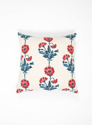 Dianthus Cushion Midnight & Ink by Molly Mahon by Couverture & The Garbstore
