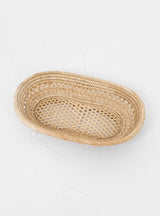 Volute Oval Tray Natural 24cm by Sarany Shop | Couverture & The Garbstore