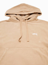 Stock Logo Hood Beige by Stüssy | Couverture & The Garbstore
