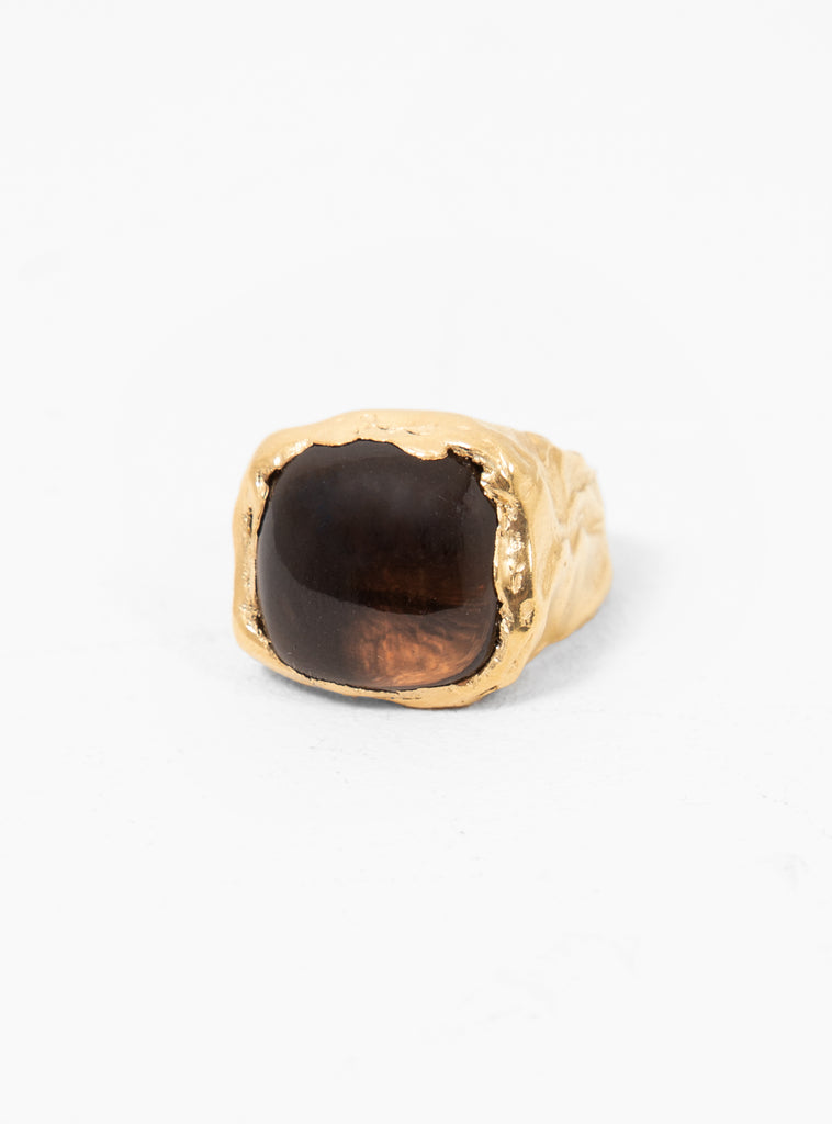 Boya Ring Smoky Quartz by Simuero by Couverture & The Garbstore