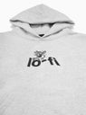 Wish Logo Hoodie Ash Grey by Lo-Fi | Couverture & The Garbstore