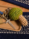 Mushroom Raffia Keychain Lime by Stüssy | Couverture & The Garbstore