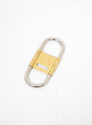 Delta Carabiner Keyring Nickel by Candy Design & Works | Couverture & The Garbstore