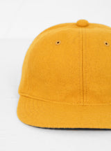 Melton Baseball Cap Mustard Yellow by Sublime | Couverture & The Garbstore