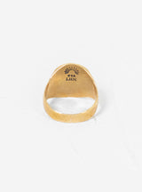 Rose Signet Ring Brass by LHN Jewelry | Couverture & The Garbstore
