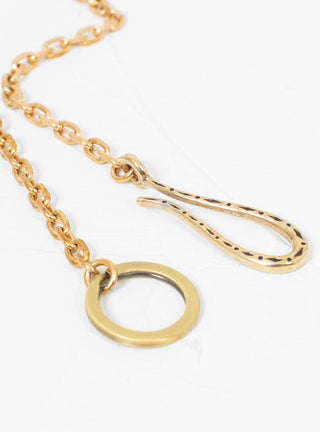 Chain Keyring Brass by LHN Jewelry | Couverture & The Garbstore