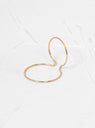 Wire Double Earcuff NO1 Warm Gold by Saskia Diez | Couverture & The Garbstore