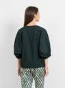 Tiago Blouse Forest Green by Christian Wijnants | Couverture & The Garbstore