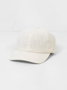 Textured Linen Low Pro Cap Off White by Stüssy by Couverture & The Garbstore