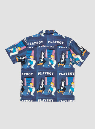 Orson Playboy Shirt Blue by Soulland x Playboy by Couverture & The Garbstore