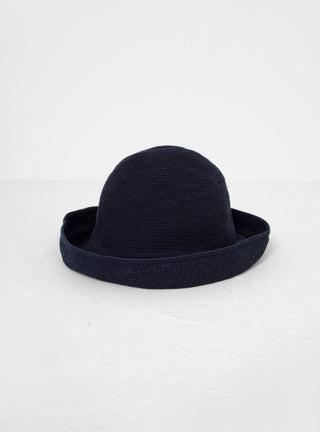 Linen Braid Denim Hat Short Indigo by Mature Ha. | Couverture & The Garbstore