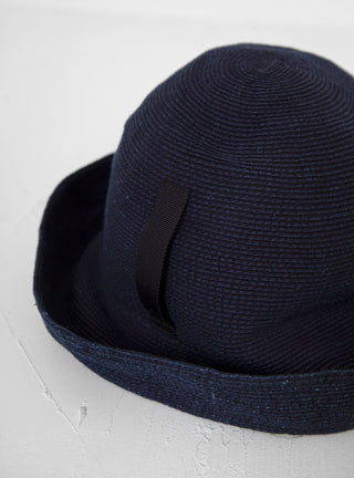 Linen Braid Denim Hat Short Indigo by Mature Ha. | Couverture & The Garbstore