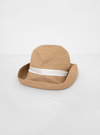 Boxed Hat 11cm Brim Brown & Natural by Mature Ha. | Couverture & The Garbstore
