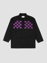 Checker Embroidered Block Jacket Black by Noma t.d. | Couverture & The Garbstore
