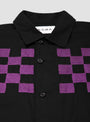 Checker Embroidered Block Jacket Black by Noma t.d. | Couverture & The Garbstore