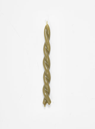 Moss Twisted Candle by Wax Atelier | Couverture & The Garbstore