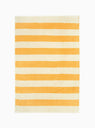 Frotte Stripe Bath Towel Warm Yellow by HAY by Couverture & The Garbstore