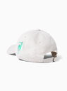 Outdoor Exploration 6 Panel Cap White & Green by Lo-Fi | Couverture & The Garbstore