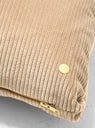 Corduroy Cushion Beige by Ferm Living by Couverture & The Garbstore