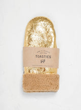 Gold Sheepskin Mittens by Toasties | Couverture & The Garbstore