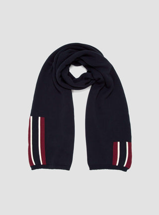 Beamer Scarf Navy by The English Difference by Couverture & The Garbstore