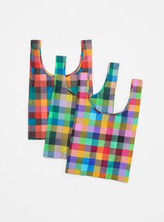 Standard Baggu Set of 3 Madras Mix by Baggu | Couverture & The Garbstore