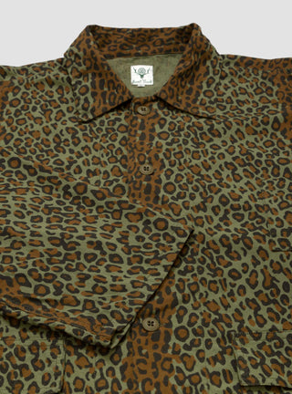 Hunting Shirt Leopard by South2West8 by Couverture & The Garbstore