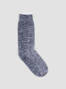 Double Face Merino Wool Crew Socks Deep Ocean by ROTOTO | Couverture & The Garbstore