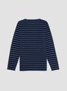 Godtfred Classic LS Jersey Top Navy Stripe by Norse Projects | Couverture & The Garbstore