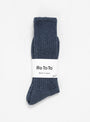 Loose Pile Socks Navy by ROTOTO | Couverture & The Garbstore