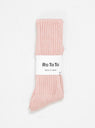 Loose Pile Socks Pink by ROTOTO by Couverture & The Garbstore