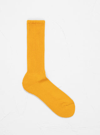 Loose Pile Socks Yellow by ROTOTO by Couverture & The Garbstore