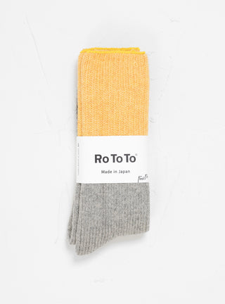 Teasel Outlast Socks Gold by ROTOTO | Couverture & The Garbstore