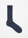 Denim Tone Crew Socks Blue by ROTOTO | Couverture & The Garbstore