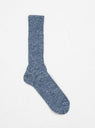 Denim Tone Crew Socks Ice by ROTOTO | Couverture & The Garbstore
