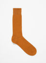 Cotton Wool Ribbed Crew Socks Gold by ROTOTO | Couverture & The Garbstore
