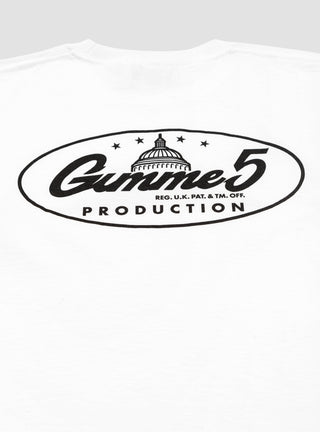 Night Fever Production T-Shirt White by Gimme Five | Couverture & The Garbstore