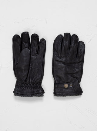Utsjo Elk Leather Gloves Black by Hestra | Couverture & The Garbstore